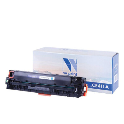 Картридж лазерный NV PRINT (NV-CE411A) для HP LJ M351a/375nw/451dn/475dn, голубой, ресурс 2600 страниц, 363289