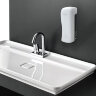 Дозатор для жидкого мыла LAIMA PROFESSIONAL ORIGINAL, НАЛИВНОЙ, 0,8 л, белый, ABS-пластик, 605774, 605774