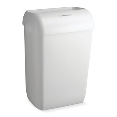 Контейнер для мусора, 43 л, KIMBERLY-CLARK Aquarius, белый, 56,9х42,2х29 см, 6993, 601686