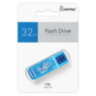 Флеш-диск 32 GB, SMARTBUY Glossy, USB 2.0, синий, SB32GBGS-B, 512775