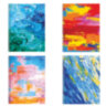 Тетрадь А4, 120 л., BRAUBERG гребень, клетка, обложка картон, "Painting", 404072, 404072