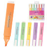 Набор текстовыделителей ЮНЛАНДИЯ 6 шт., АССОРТИ, "COLORSTAR PASTEL", линия 1-4 мм, 151717, 151717