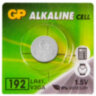 Батарейка GP Alkaline (отрывной блок), 192 (G3, LR41), алкалиновая, 1 шт., блистер, 192FRA-2C10, 4891199015533, 40 штук, 452222