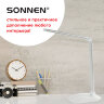 Настольная лампа / светильник SONNEN PH-3607, на подставке, LED, 9 Вт, металлический корпус, серый, 236686, 236686