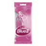 Бритвы одноразовые КОМПЛЕКТ 5 шт., GILLETTE (Жиллет) BLUE 2, для женщин, 602765