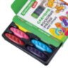 Восковые мелки фигурные BRAUBERG KIDS "Батоны", 12 цветов, 273093, 273093