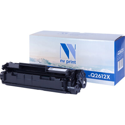 Картридж лазерный NV PRINT (NV-Q2612X) для HP LJ 1010/1012/1015/1020/1022/3015, ресурс 3500 стр., 362899