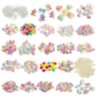 Набор для создания бижутерии и украшений BEADS SET, 450 элементов, 24 вида, BRAUBERG KIDS, 664695, 664695