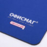 Коврик для мыши ОФИСМАГ, резина+ткань, 220х180х3 мм, 512812, 512812