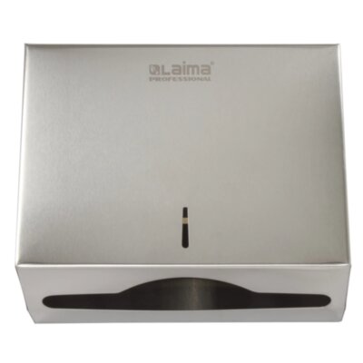 Диспенсер для полотенец LAIMA PROFESSIONAL BASIC (H2) Z-сложения, нержавеющая сталь, матовый, 605050, 605050