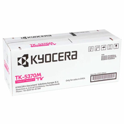 Тонер-картридж KYOCERA (TK-5370M) ECOSYS PA3500cx/MA3500cix/MA3500cifx, пурпурный, оригинальный, ресурс 5000 страниц, 1T02YJBNL0, 364458