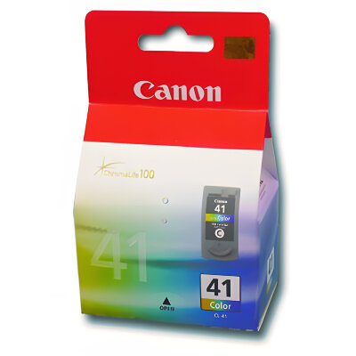 Картридж струйный CANON (CL-41) Pixma iP1200/1600/1700/2200/MP150/160/170/180/210, цветной, 0617B025, 360514