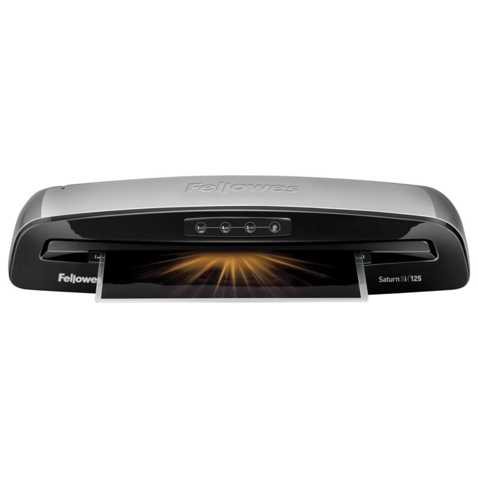 Ламинатор FELLOWES SATURN 3I A3, 75-125 мкм, 30 см/мин., нагрев 60 сек., автоотключение, Jam Free, FS-57360, 531023