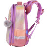 Ранец BRAUBERG SHINY, 2 отделения, с брелоком, "Счастливый кот", 38х28х14 см, 270697, 270697