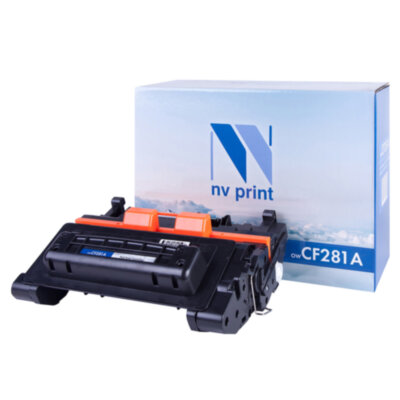 Картридж лазерный NV PRINT (NV-CF281A) для HP LJ M604dn/605dn/606dn, ресурс 10500 страниц, 363275