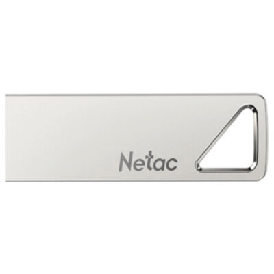 Флеш-диск 32GB NETAC U326, USB 2.0, металлический корпус, серебристый, NT03U326N-032G-20PN, 513711