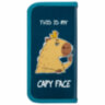 Пенал ПИФАГОР, 1 отделение, ламинированный картон, 19х9 см, "Capy face", 272245, 272245