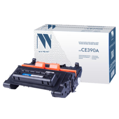 Картридж лазерный NV PRINT (NV-CE390A) для HP LJ M601dn/602dn/602x/603dn/603n, ресурс 10000 страниц, 363272