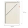 Доска для биговки многофункциональная СРЕДНЯЯ 34,3х22,9 см, ОСТРОВ СОКРОВИЩ, 662777, 662777