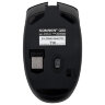 Мышь беспроводная USB, 800/1200/1600 dpi, 5 кнопок + колесо-кнопка, оптическая, SONNEN Q80, черная, 513945, 513945