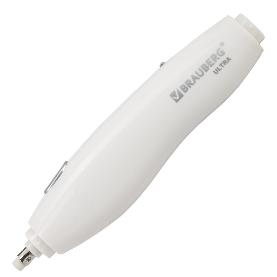 Ластик электрический BRAUBERG "ULTRA", АККУМУЛЯТОР, зарядка USB, + 16 сменных ластиков, 229609, 229609