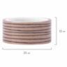 Клейкие WASHI-ленты для декора КОФЕЙНЫЕ ЦВЕТА, 15 мм х 3 м, 7 цветов, рисовая бумага, ОСТРОВ СОКРОВИЩ, 661706, 661706