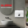 Диспенсер для полотенец LAIMA PROFESSIONAL ECO (Система H3), V-сложения, белый, ABS-пластик, 606548, 606548