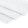 Салфетка из МИКРОФИБРЫ 50х100 см, WHITE ULTRA DENSE OVERLOCK, белая, 280 г/м2, LAIMA HOME, 608226, 608226