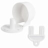 Диспенсер для туалетной бумаги LAIMA PROFESSIONAL ORIGINAL (Система T2), малый, белый, ABS, 605766, 605766