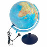 Глобус интерактивный + очки VR, физический / политический, GLOBEN, 32 см, рельефный, с подсветкой, INT13200290, 457703