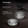 Кофеварка рожковая BQ (БИ-КЬЮ) CM9002, 1450 Вт, объем 1,4 л, 19 бар, автоматический капучинатор, черная, 86200350, 457495