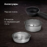 Кофеварка рожковая BQ (БИ-КЬЮ) CM9002, 1450 Вт, объем 1,4 л, 19 бар, автоматический капучинатор, черная, 86200350, 457495
