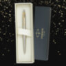 Ручка шариковая PARKER "Jotter Core Stainless Steel GT", ежедневник А5 красный, пакет, 880888, 880888