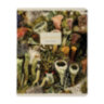 Тетрадь А5 48 л. BRUNO VISCONTI скоба, клетка, Soft Touch, фольга, "FLORA", 1 штука, 405392