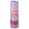 Клейкие WASHI-ленты для декора "СЕРДЦА", 15 мм х 3 м, 7 цветов, рисовая бумага, ОСТРОВ СОКРОВИЩ, 661708, 661708
