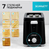 Тостер SCARLETT SC-TM11020, 700 Вт, 2 тоста, 7 режимов, механическое управление, пластик, черный, 457217
