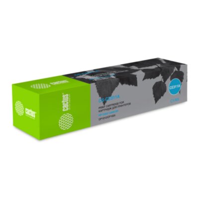 Картридж лазерный CACTUS (CS-CE311A) для HP ColorLaserJet CP1025/CP1025NW, голубой, ресурс 1000 страниц, 362067