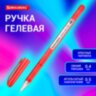 Ручка гелевая BRAUBERG "Profi-Gel PRO", КРАСНАЯ, линия письма 0,4 мм, игольчатый наконечник 0,5 мм, печать на корпусе, 144126, 36 штук, 144126