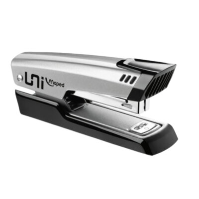 Степлер №24/6, 26/6 металлический MAPED "Universal Metal" + 400 скоб, до 25 листов, серый, 539200, 039200, 223140