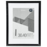 Рамка 30х40 см с паспарту 21х30 см небьющаяся, багет 20 мм, пластик, BRAUBERG "New Age", черная, 391277, 391277