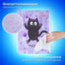 Мешок для обуви ПИФАГОР, 1 отделение, 42х34 см, "Falling cat", 272383, 272383