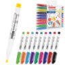 Маркеры для ткани 10 ЦВЕТОВ, TEXTILE MARKER, несмываемые, круглый наконечник 1-3 мм, BRAUBERG, 152656, 152656