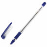 Ручка шариковая масляная с грипом STAFF "Basic OBP-11", СИНЯЯ, узел 1 мм, линия письма 0,5 мм, 143744, 60 штук, 143744