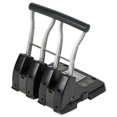 Дырокол на 4 отверстия металлический МОЩНЫЙ BRAUBERG "Heavy Duty Extra", до 150 л., 270555, 270555