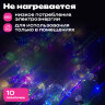 Электрогирлянда-нить комнатная "Лампочки", 3 м, 100 LED, мультицветная, 220 V, контроллер, ЗОЛОТАЯ СКАЗКА, 592473, 592473