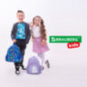 Рюкзак BRAUBERG KIDS PLAY детский, 1 отделение, 3 кармана, "Очаровательная зайка", 29х23х12 см, 271390, 271390