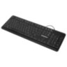 Клавиатура проводная USB, 104 плоские клавиши, LED-подсветка, SONNEN K308, черная, 513947, 513947