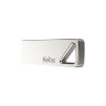 Флеш-диск 64 GB NETAC U326, USB 2.0, металлический корпус, серебристый, NT03U326N-064G-20PN, 513712