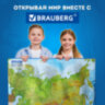 Карта России физическая 101х70 см, 1:8,5М, с ламинацией, интерактивная, европодвес, BRAUBERG, 112392, 112392