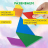 Головоломка развивающая деревянная "Танграм", 14х14 см, BRAUBERG KIDS, 665261, 665261